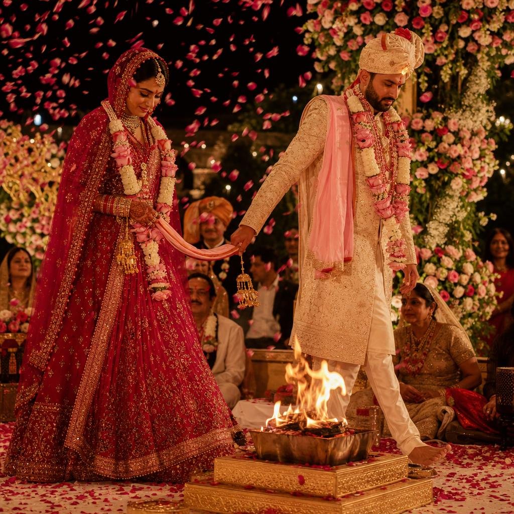 Indian wedding ceremony